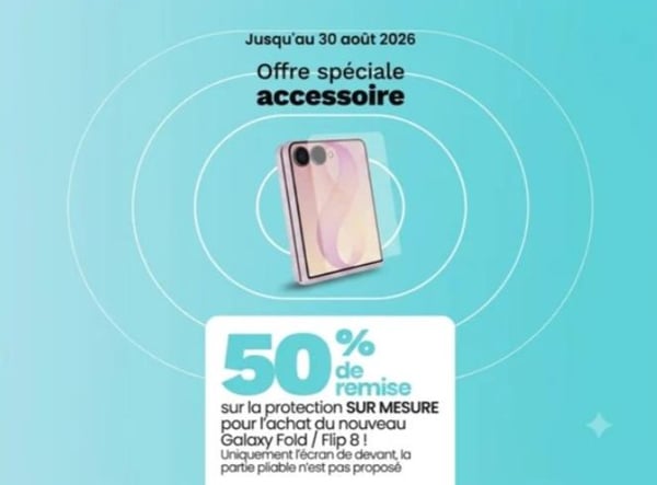 Protégez votre Galaxy Z Fold8 ou Z Flip8 chez Boulanger Bourg-en-Bresse📱🛡️