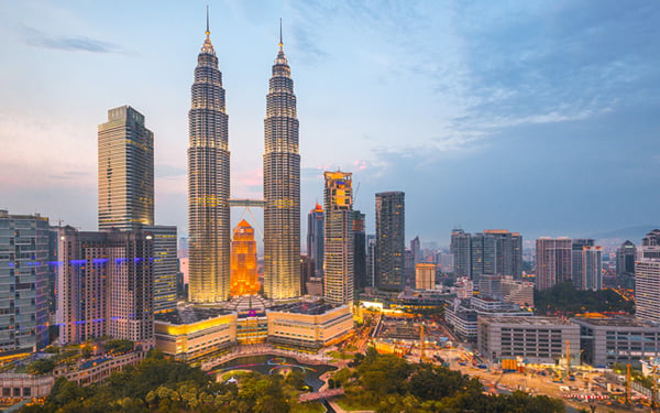 Malásia: todos os nossos hotéis