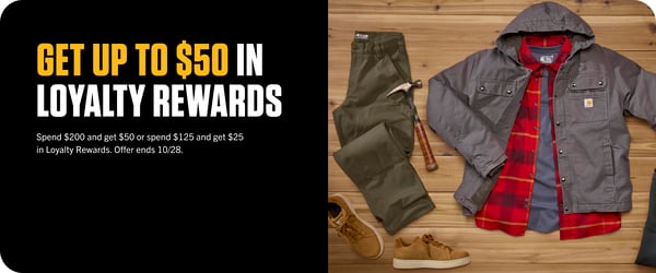 Image of CARHARTT FALL SPEND TO GET PROMO