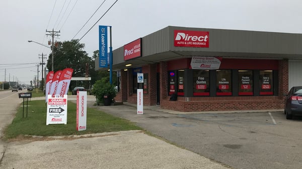 Direct Auto Insurance storefront located at  2080 Highway 90, Bay St Louis