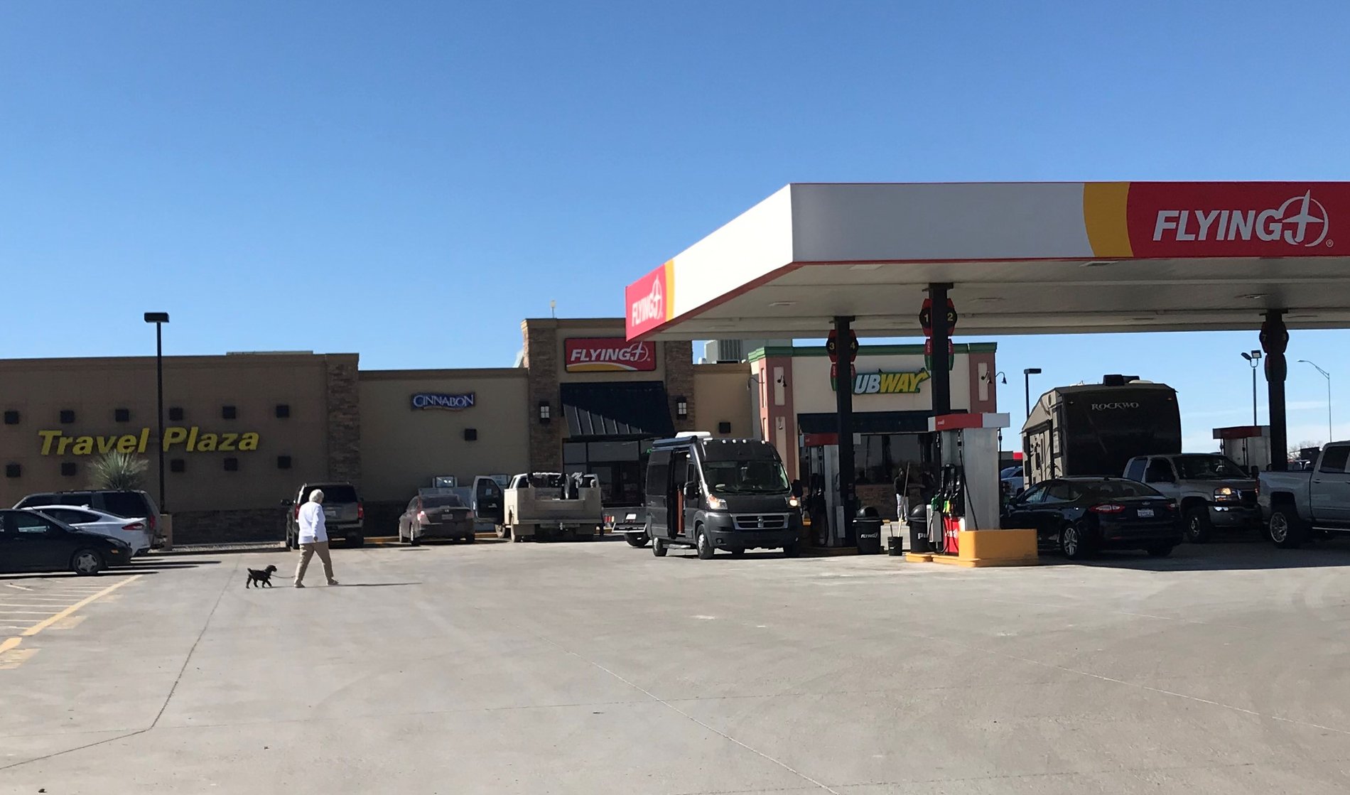 Flying J Travel Center in Fort Stockton, TX