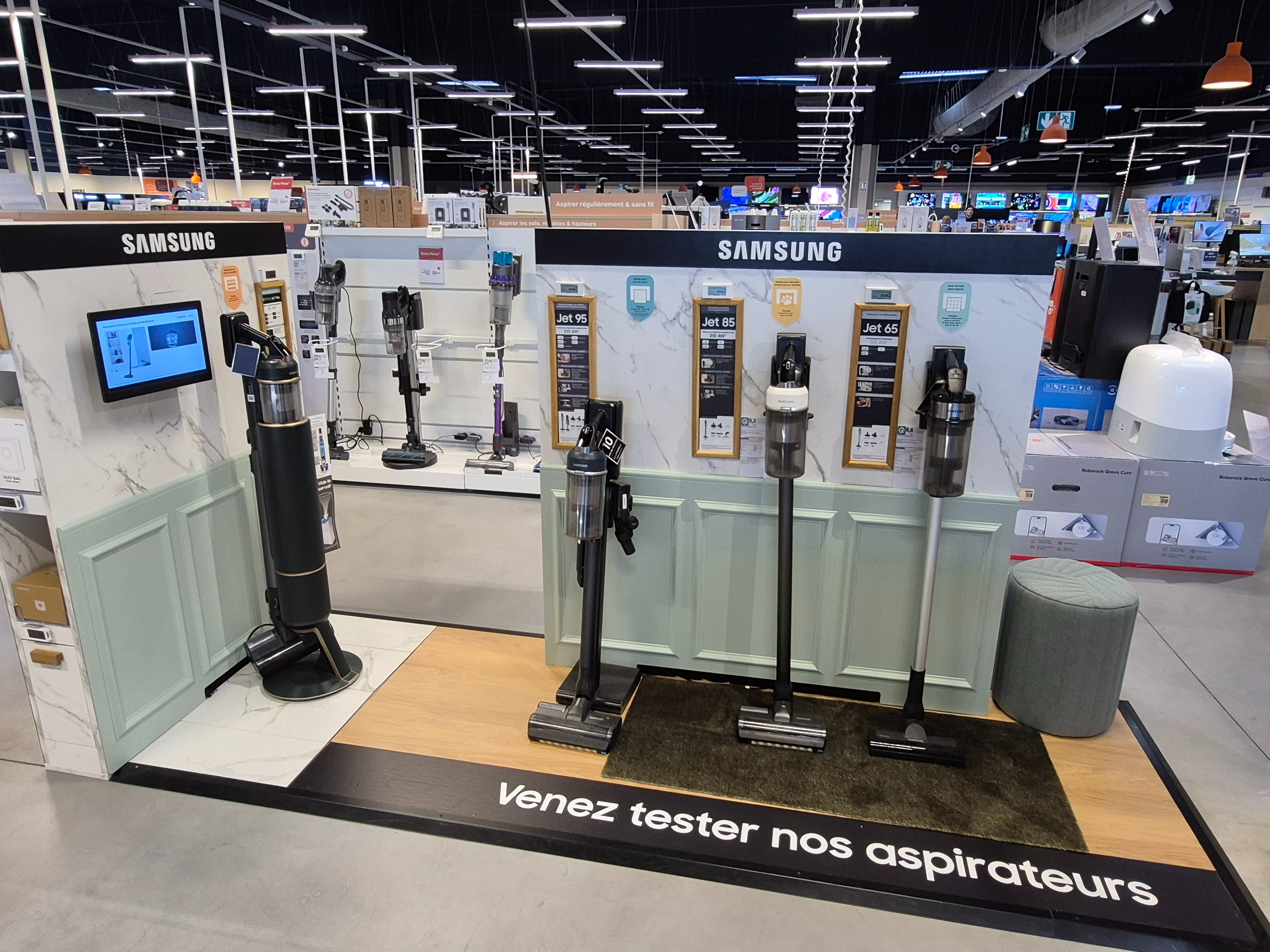 Les balais Samsung- Boulanger Vendenheim Reichstett