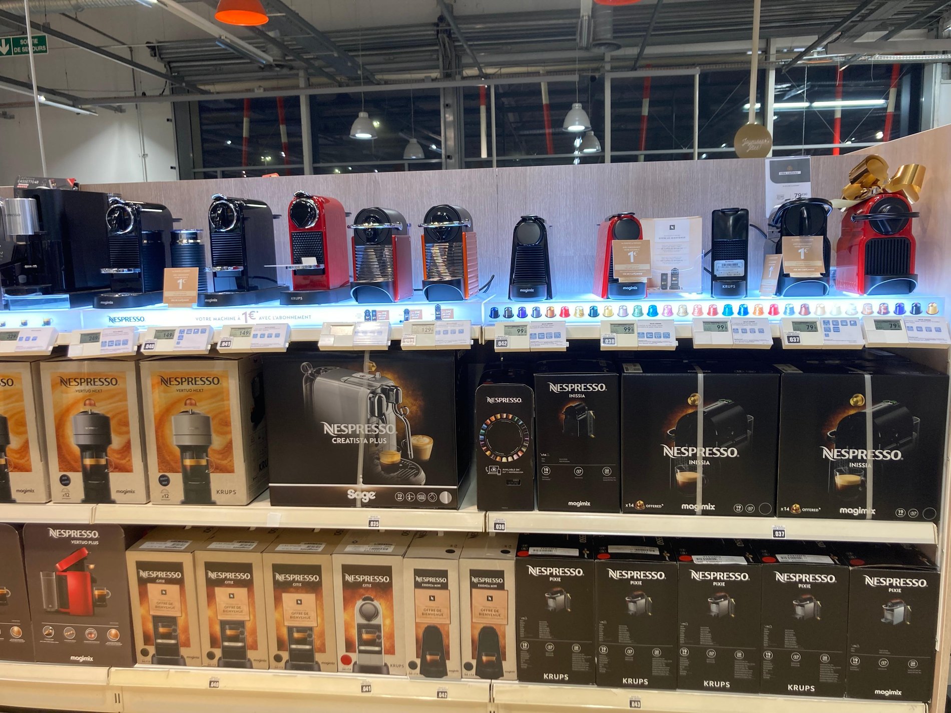 Gamme Nespresso Essenza, Citiz, Lattissima et Pixie  Boulanger Poitiers - Porte Sud