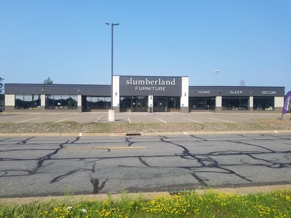 Baxter Slumberland Furniture storefront