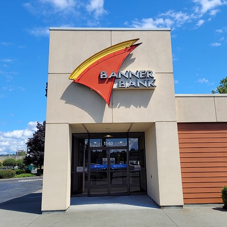 Banner Bank branch in Kent, Washington