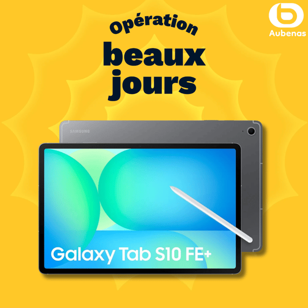 Tablette Android SAMSUNG Galaxy Tab S10FE+ Wi-Fi 128Go Gris