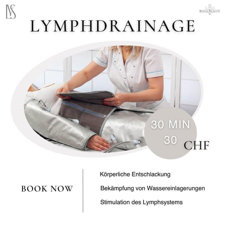 Lymphdrainage: Royal Beauty Dietikon GmbH - Beauty, Kosmetik und Körperpflege - 8953 Dietikon im Kanton Zürich