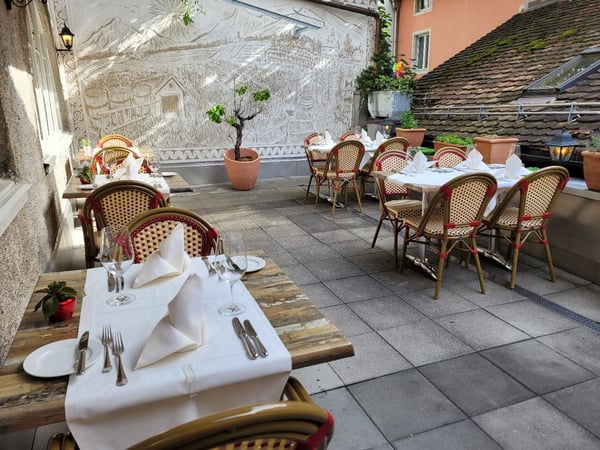 Terrasse Innenhof
