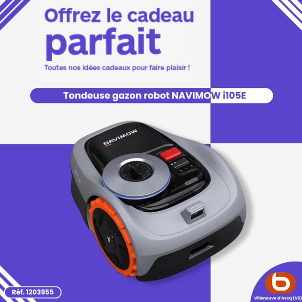 Tondeuse gazon robot NAVIMOW i105E