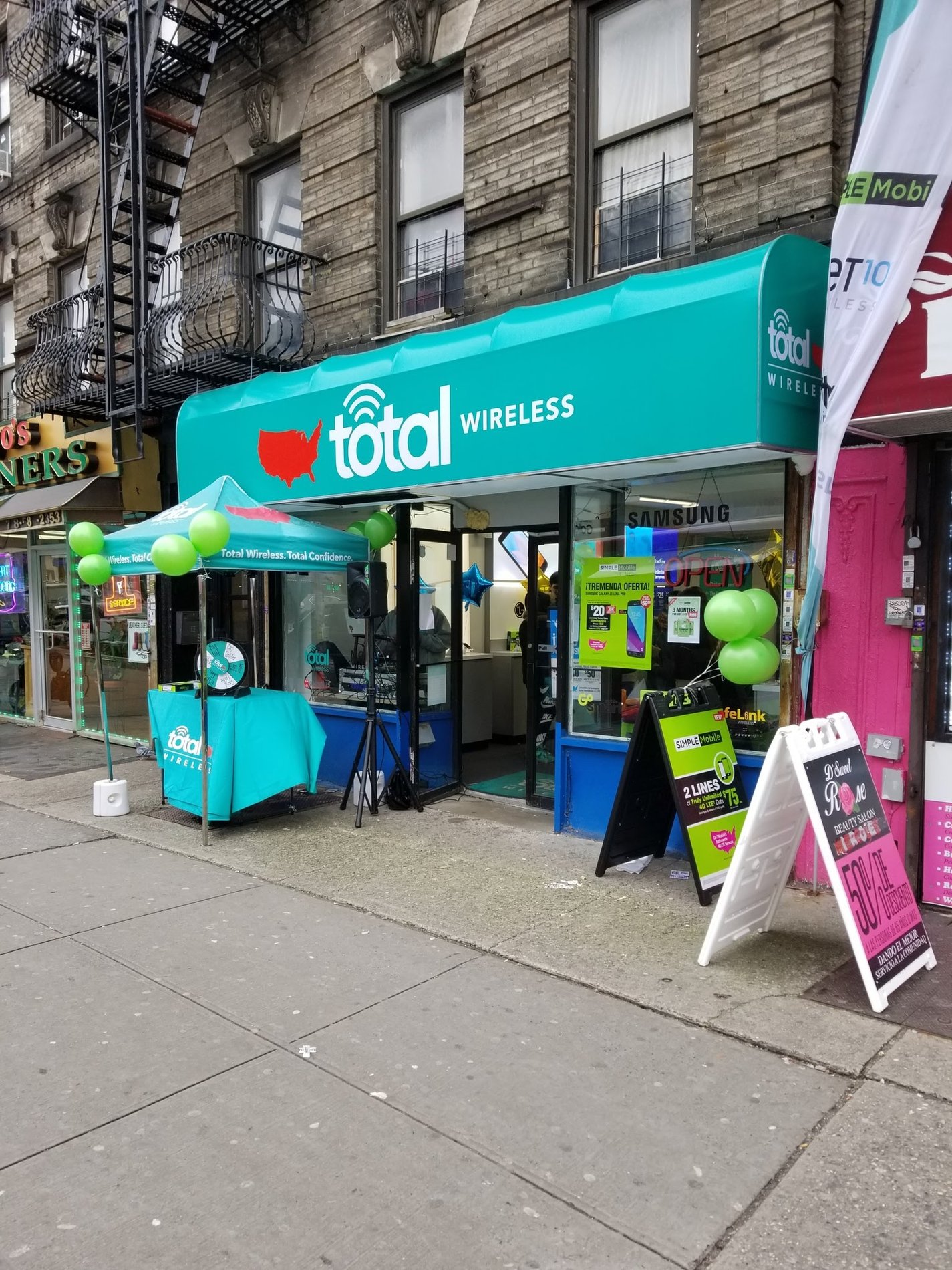 Total Wireless Stores 518 East 138 Street Bronx, NY
