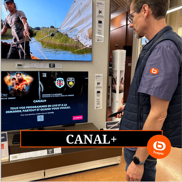 CANAL+ TV boulanger troyes
