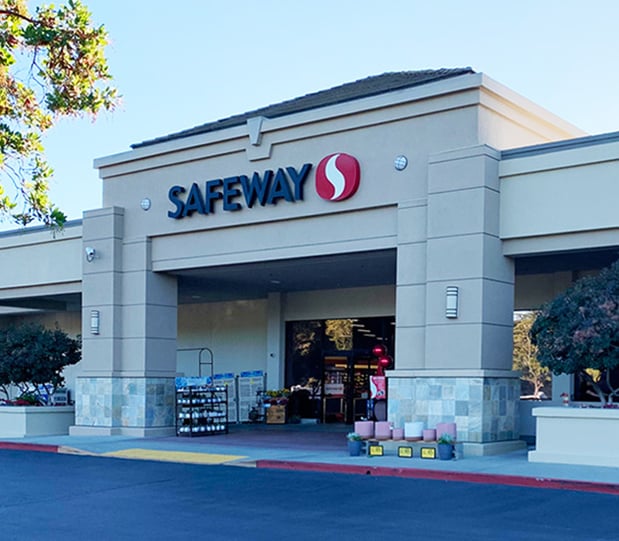 Safeway Store Front Picture - 12876 Saratoga Sunnyvale Rd in Saratoga CA