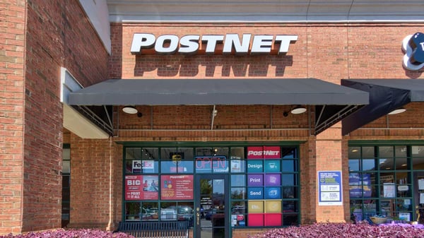 PostNet center in Cornelius, NC exterior entrance