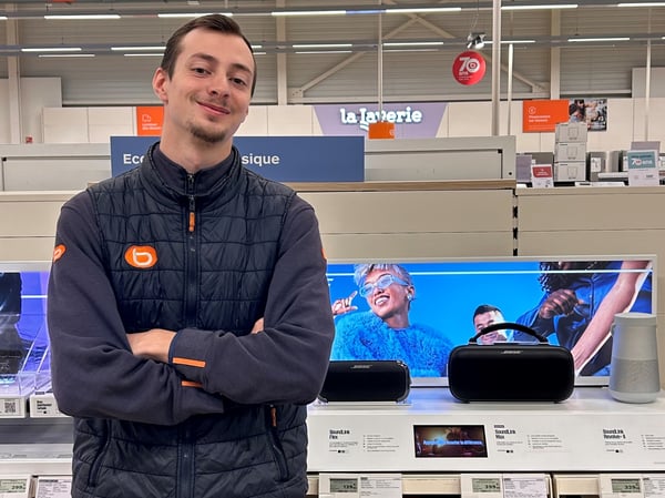 Guillaume, vendeur polyvalent magasin Boulanger Douai