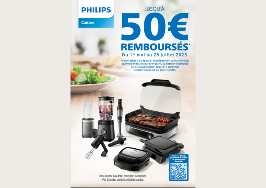 OFFRE PHILIPS : JUSQU'À 50€ REMBOURSÉS! - Boulanger Claye-Souilly