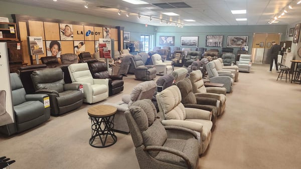 Eau Claire Slumberland Furniture recliners