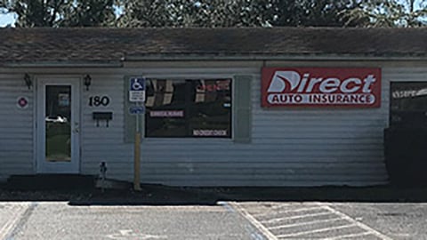 Direct Auto Insurance storefront located at  180 E Highway 434, Longwood