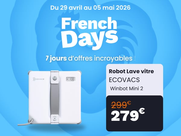 Robot Lave vitre ECOVACS Winbot Mini 2
