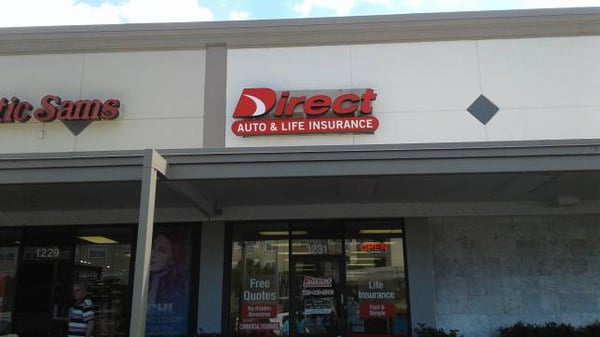 Direct Auto Insurance storefront located at  1231 South Missouri Avenue, Clearwater