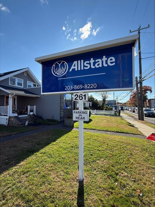 Our new sign on East Putnam Ave.