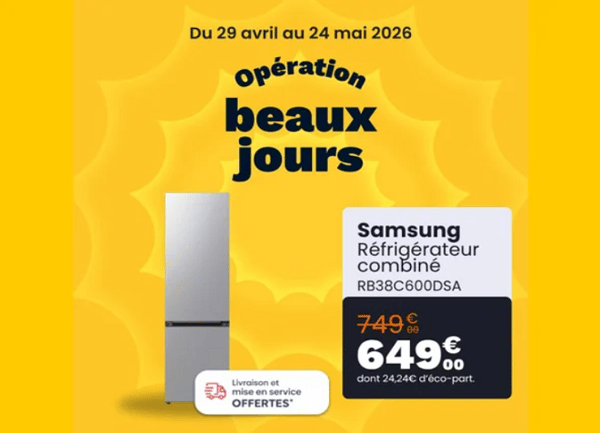 ❄️ Réfrigérateurs & Congélateurs : Votre frigo idéal vous attend chez Boulanger Nantes Paridis !