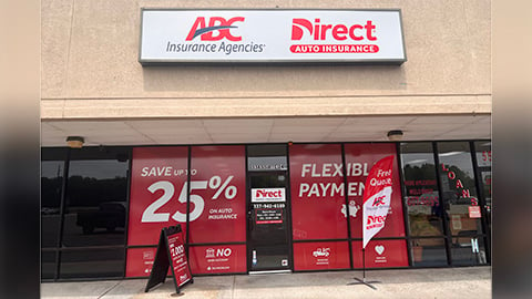 Direct Auto Insurance storefront located at  1107 Heather Dr, Opelousas