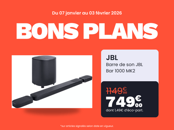 Barre de son JBL Bar 1000 MK2