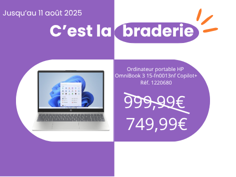 Ordinateur portable HP OmniBook 3 15-fn0013nf Copilot+
