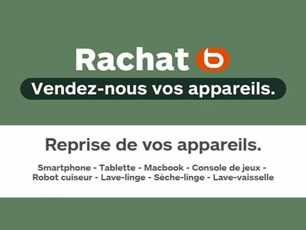 📍 Boulanger Orgeval – Donnez une seconde vie à vos appareils ! 🚀✨
Rendez-vous dans votre magasin Boulanger Orgeval pour faire racheter vos appareils et bénéficier d'un bon d'achat 😍