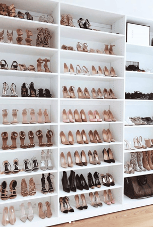 Img 3 - white shoe wall Manhattan NY California closets