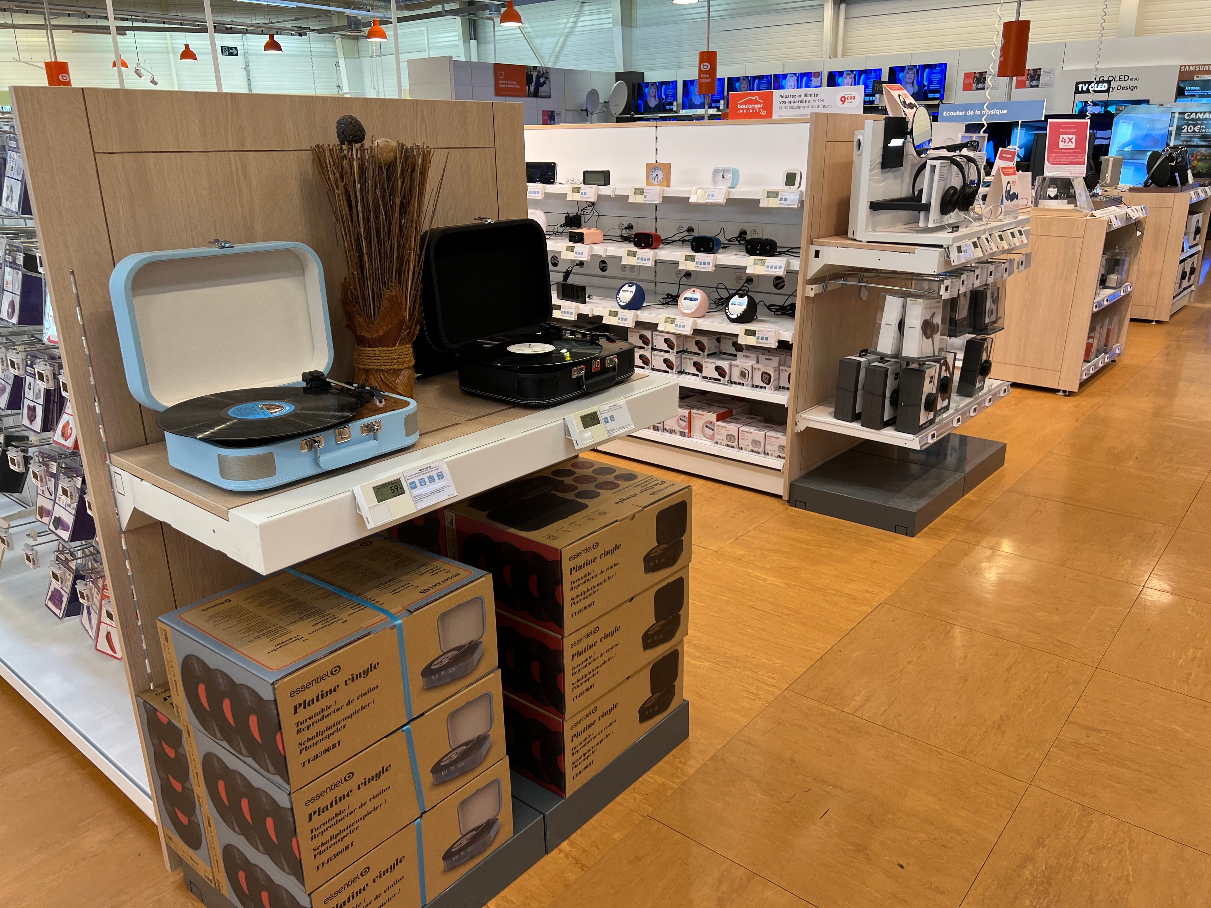 Platines vinyles Boulanger Rennes Chantepie