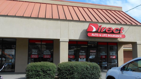 Direct Auto Insurance storefront located at  1515 North Ashley Street,, Valdosta