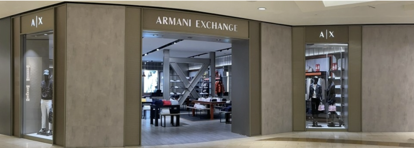 Armani exchange shop newport mall