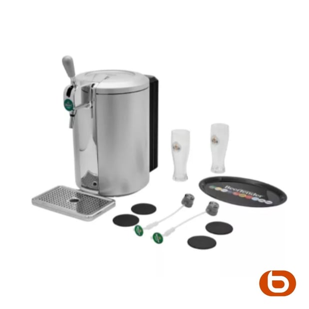 Tous la même passion Boulanger Ollioules  Tireuse à bière Krups YY4811FD Beertender Compact Silve