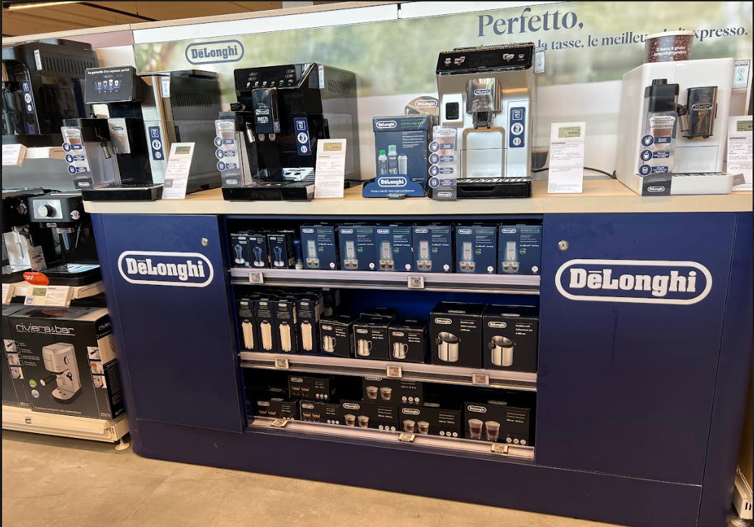 Le meuble delonghi avec nos modèles haut de gamme avec accessoires