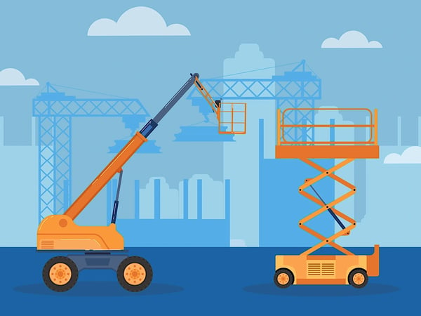 Boom Lifts vs. Scissor Lifts: What Are the Differences?