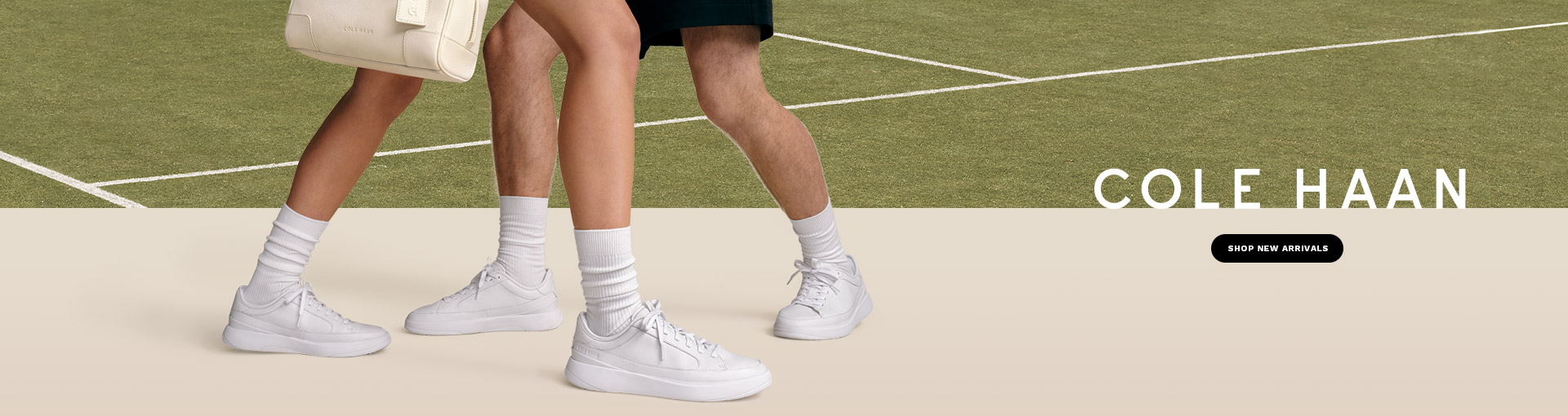 Cole Haan Promotional Banner