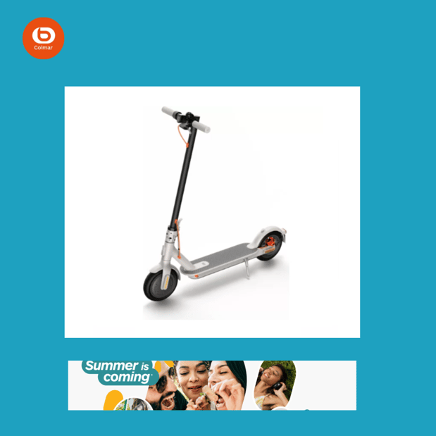 Trottinette électrique Xiaomi 3 Grise