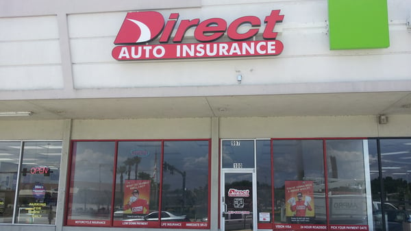 Direct Auto Insurance storefront located at  997 East Memorial Boulevard, Lakeland