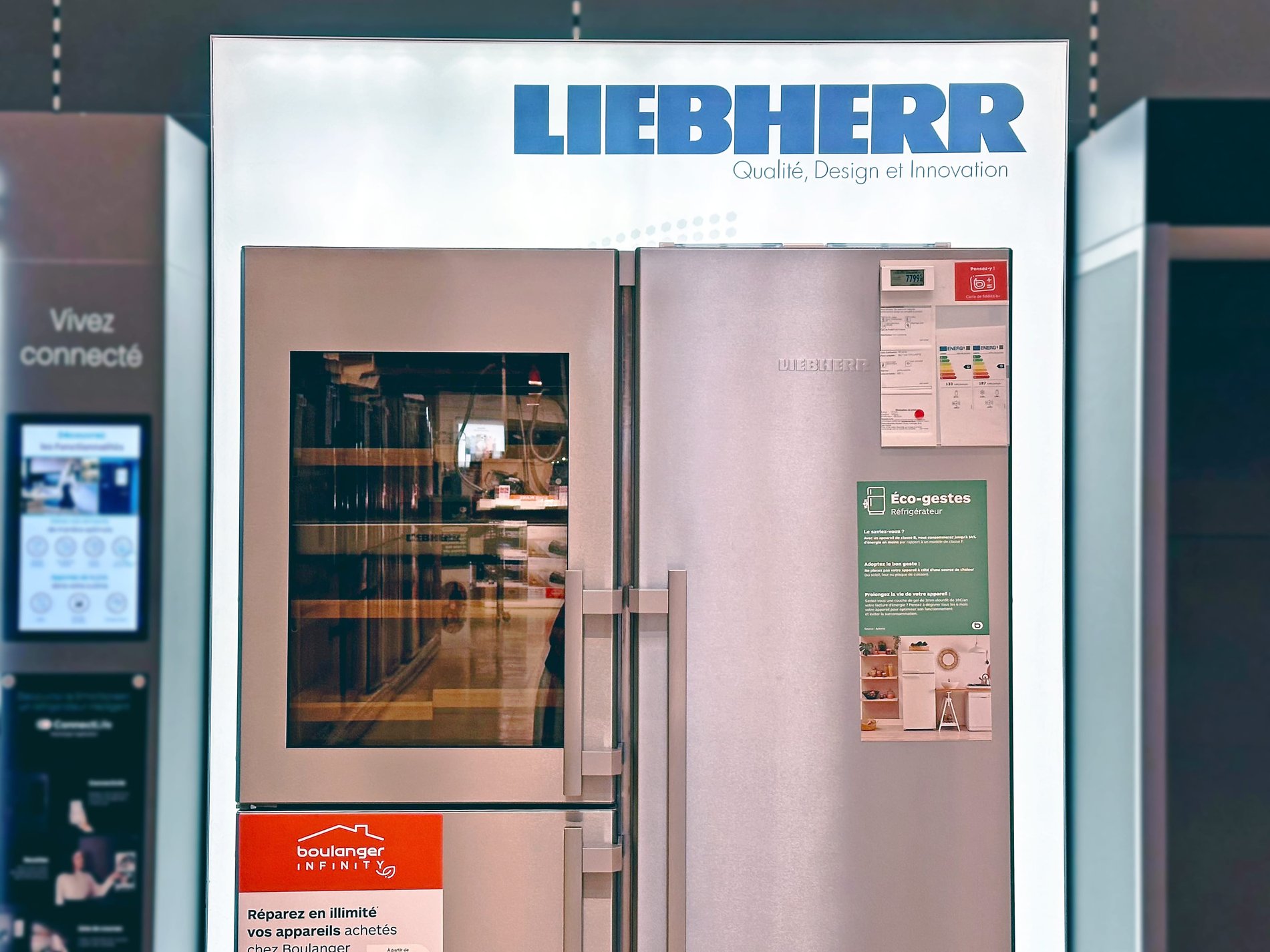 Réfrigérateur multi portes Liebherr chez Boulanger Toulon - La Garde