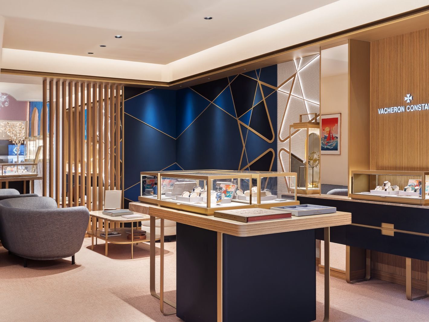Intérieur de la boutique