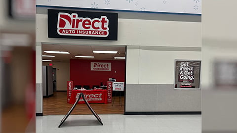 Direct Auto Insurance storefront located at  976 Commonwealth Blvd., Martinsville
