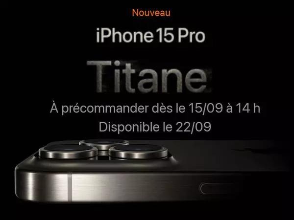 Les nouveaux IPhones 15, 15 Plus, 15 Pro et 15 Pro Max disponibles dans votre magasin Boulanger Paris Opéra.