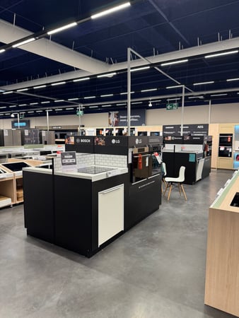 cuisine encastrable plaque cuisson four micro onde lave vaisselle bosh siemens neff samsung lg hisense table aspirante