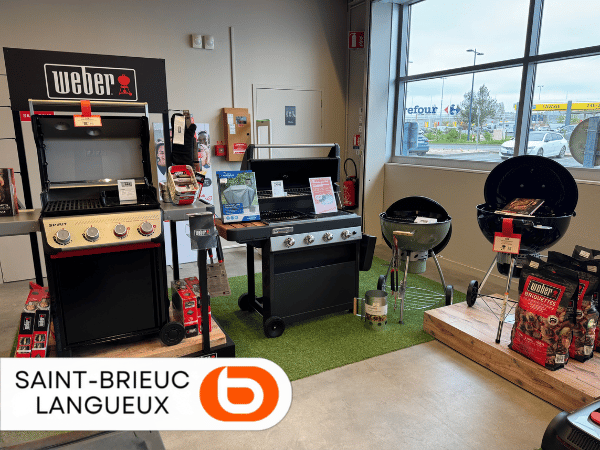 photo des barbecue dans votre magasin de St Brieuc Langueux