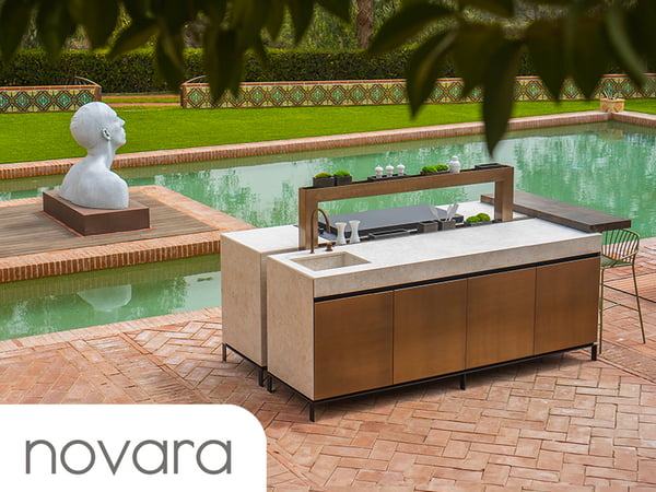 Cuisines extérieures de luxe Novara : la fusion parfaite entre style et fonctionnalité. À découvrir chez Boulanger Toulon - La Garde