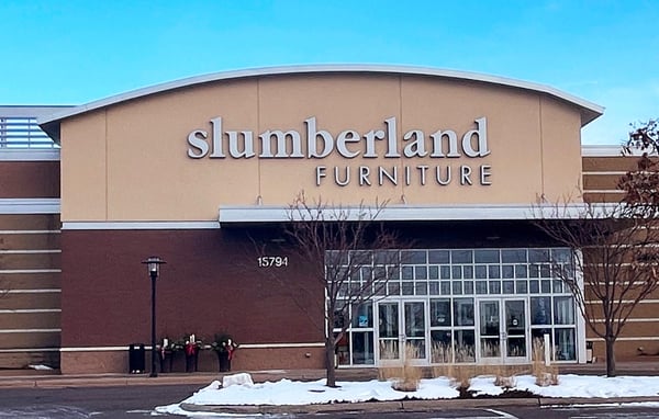 Maple Grove Slumberland Furniture storefront