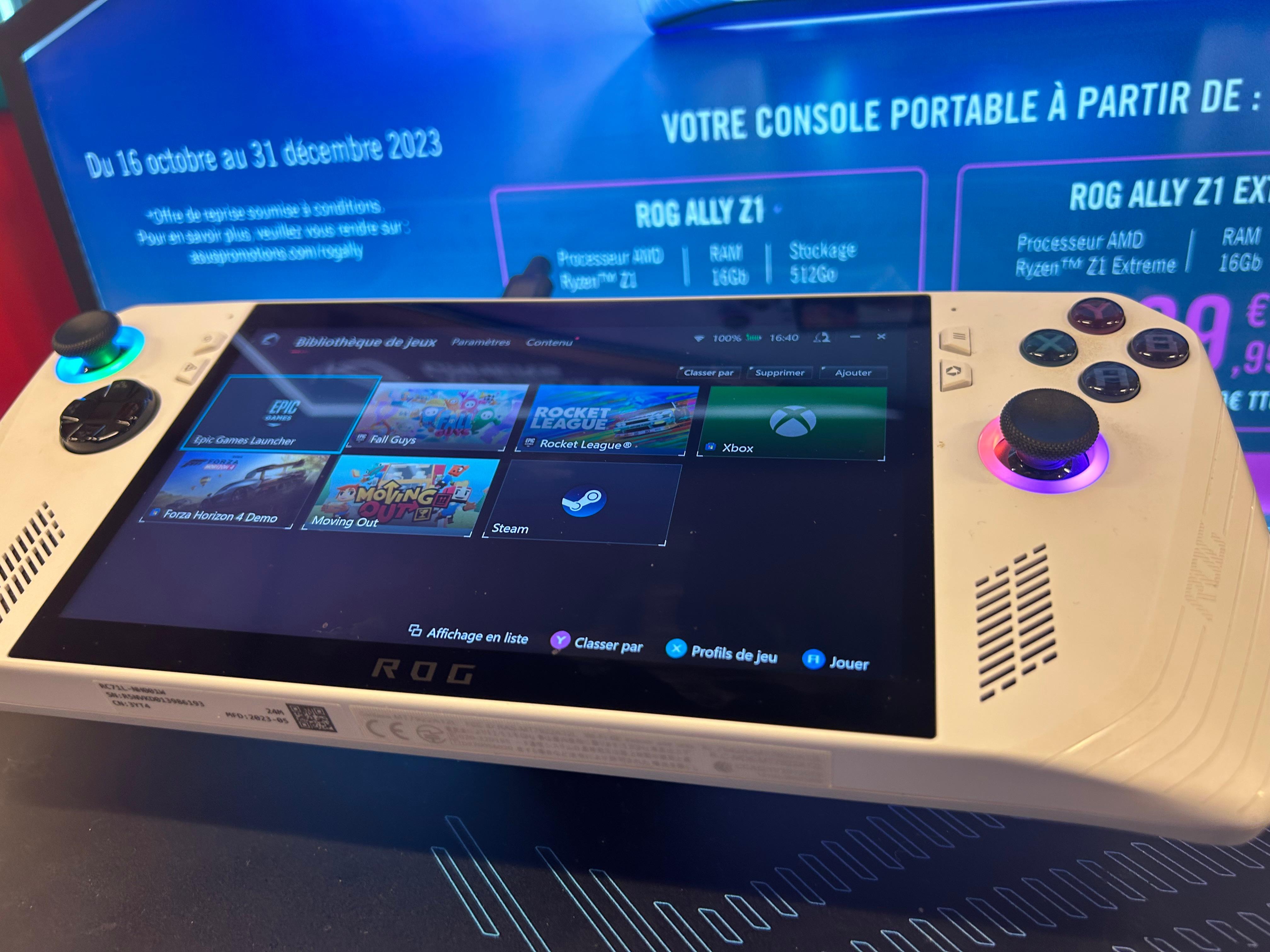 Console Portable Asus Boulanger Niort