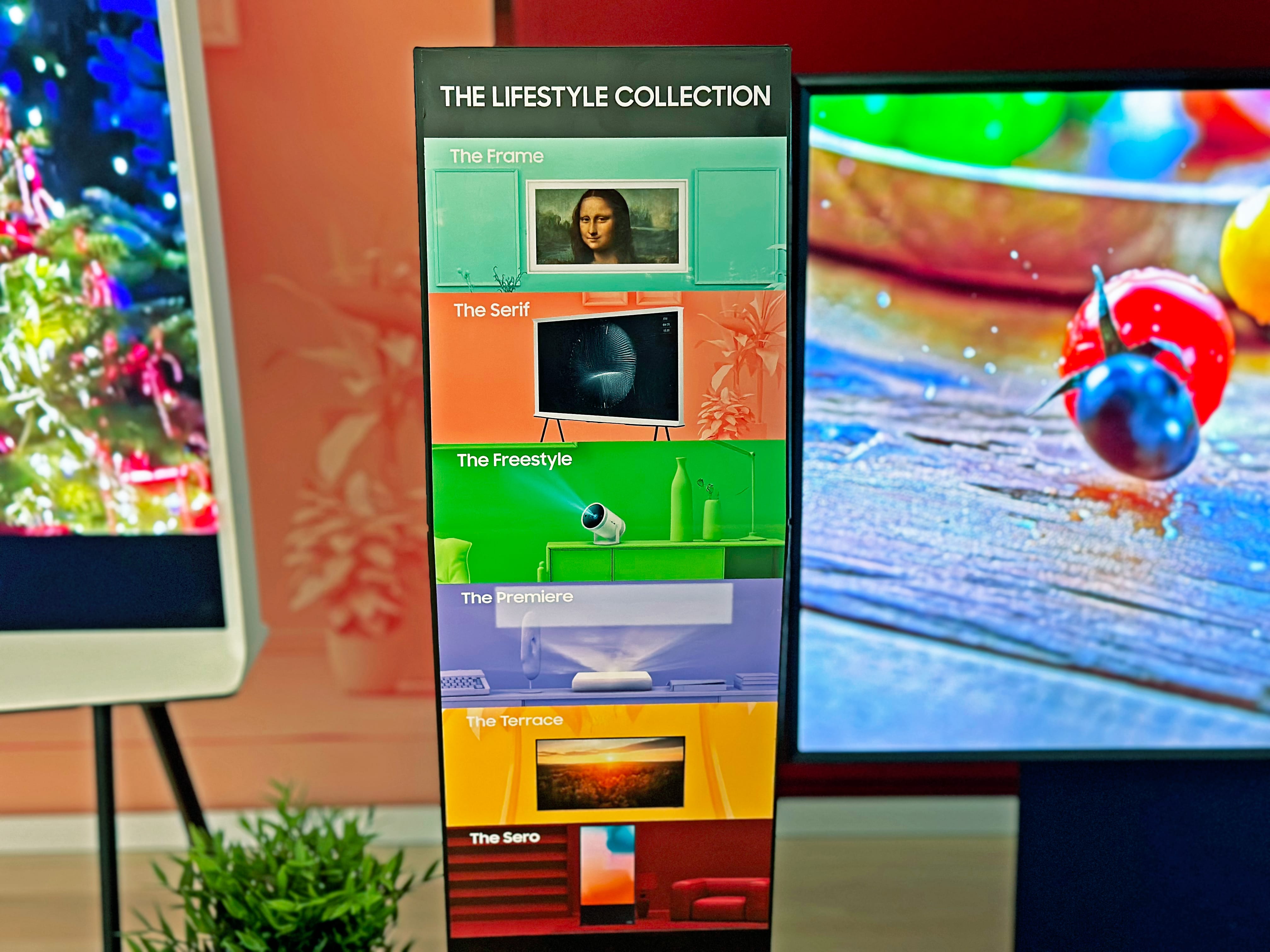 Gamme TV Samsung The lifestyle collection Boulanger Toulon La Garde
