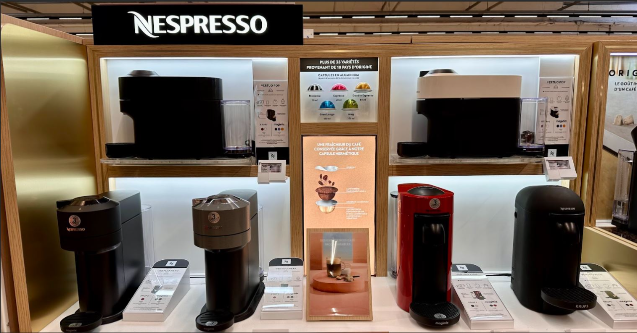 Machine à café  magasin boulanger Aubagne